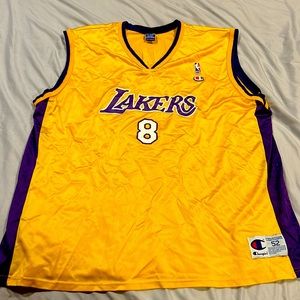 I’m selling this Kobe Bryant jersey it’s a Champion shirt back in the old days.
